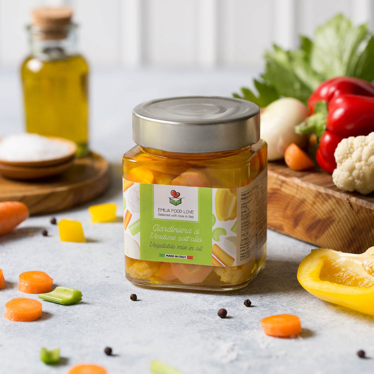 Vegetables in oil Tasting (8 pack)